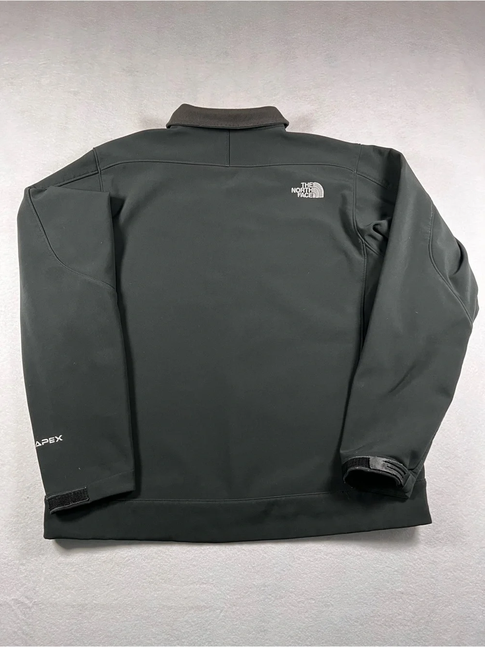The North Face Apex Bionic Softshell Jacket Mens M Black Fleece Outdoor Hiking